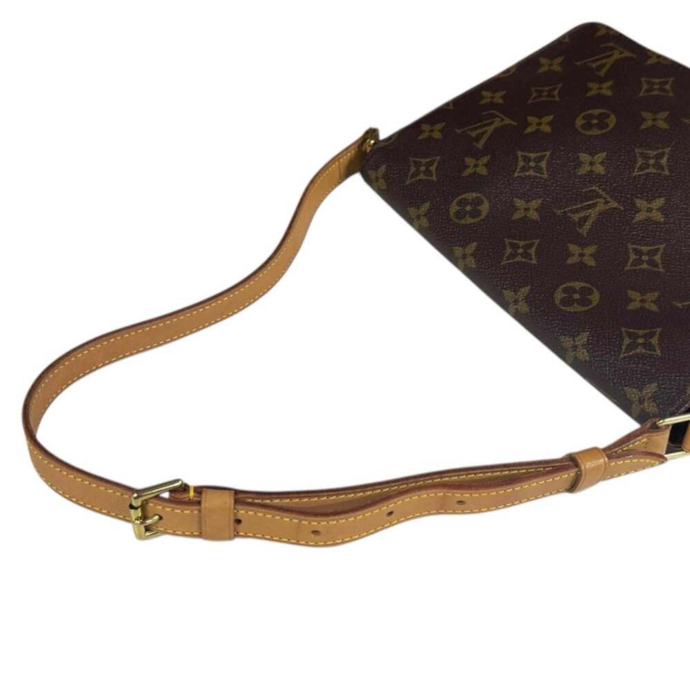 LOUIS VUITTON Brown Monogram Canvas Shoulder Bag - Picture 13 of 16